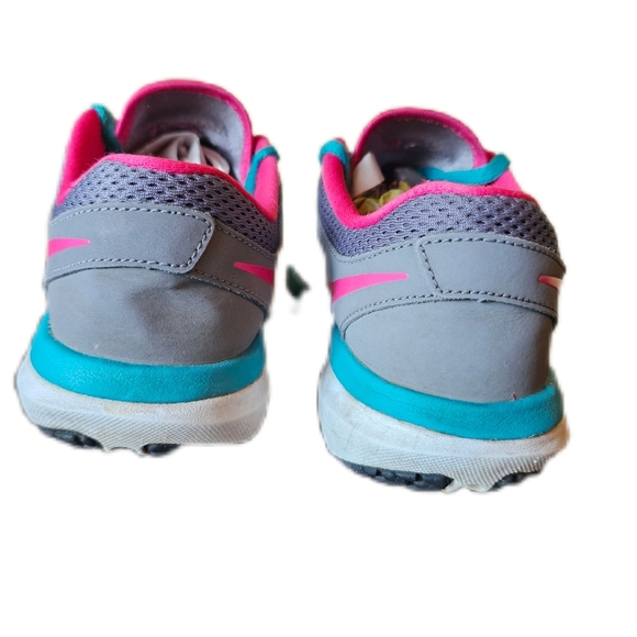 Nike Flex RN 2014 Gray Pink Blue Running Shoes Women’s Size 6 - Picture 4 of 7